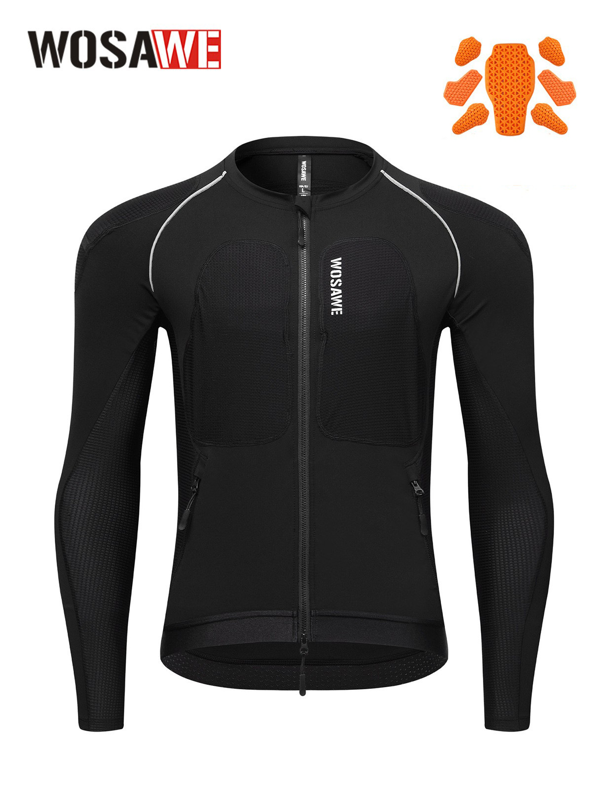 Motorcycle Gear For Women - WOSAWE Men's Motorcycle Jacket Lightweight Motocross