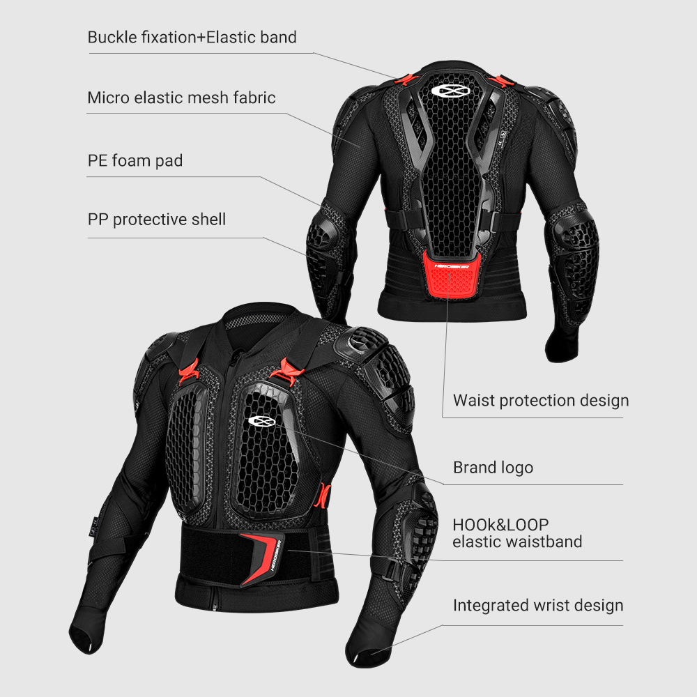 Motorcycle Armor Jacket Protec - Motorcycle Gear Jacket And Pants recension och pris