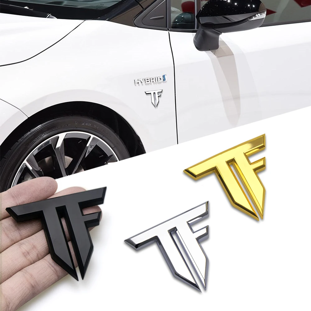 1pc 3D Metal TF Emblem Badge C - Motorcycle Gear Outlet recension och pris