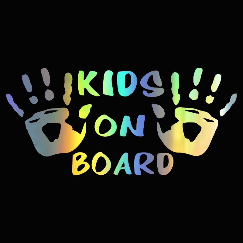 3D Car Sticker KIDS ON BOARD C - Motorcycle Gear Outlet recension och pris