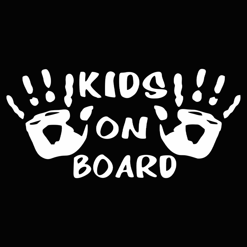 3D Car Sticker KIDS ON BOARD C - Motorcycle Gear Outlet recension och pris