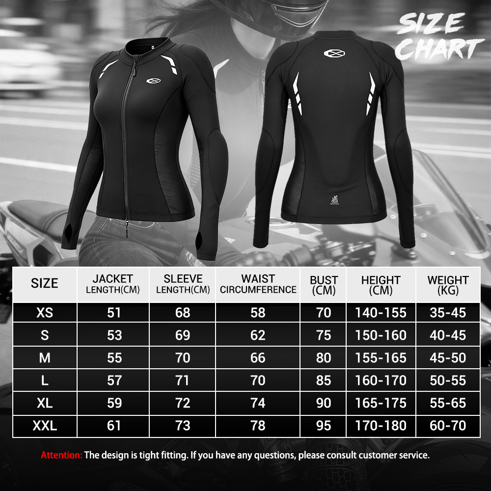 New Men Women Motorcycle Armor - Motorcycle Gear For Women recension och pris