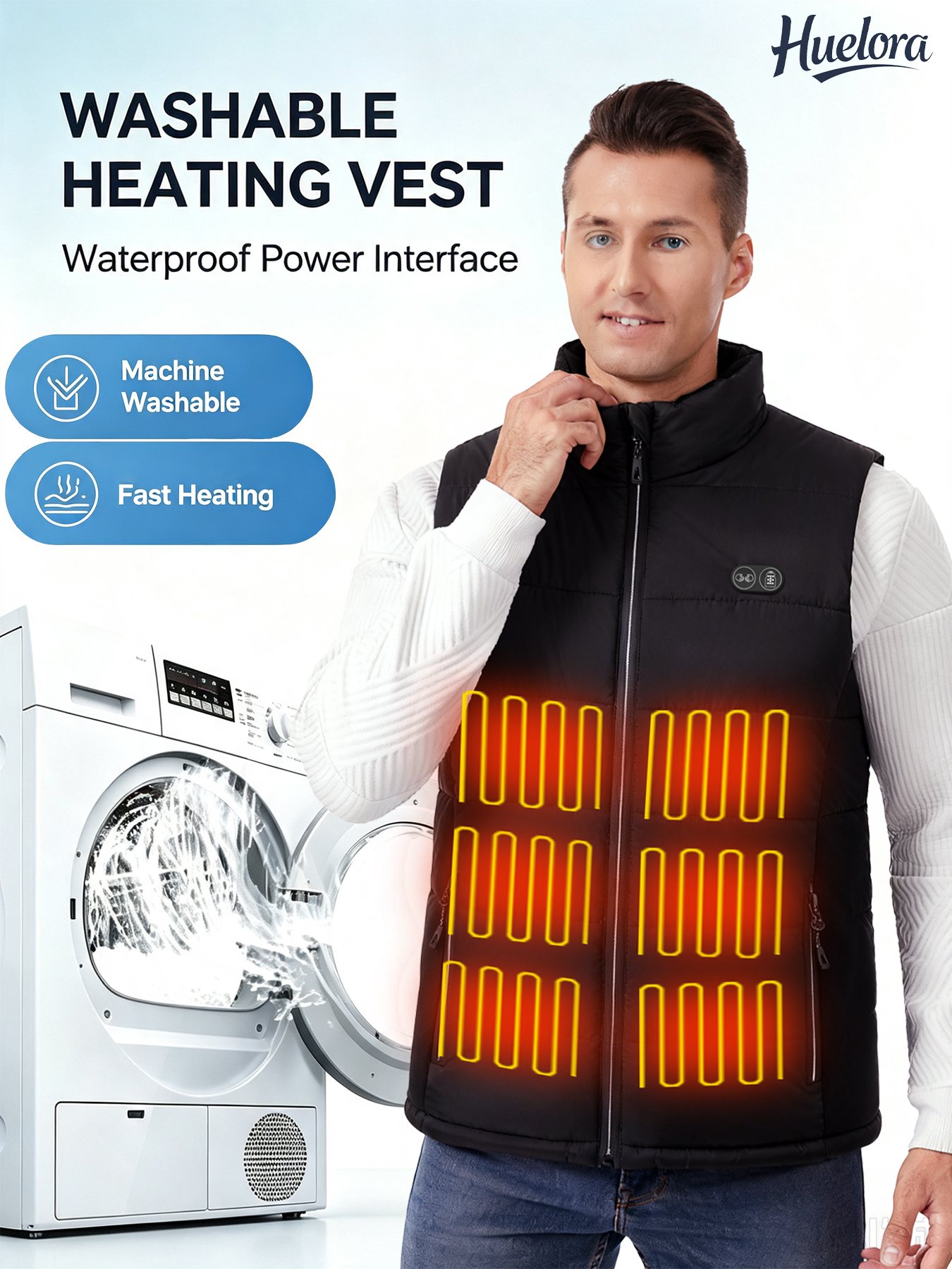 17 Heating Zones USB Heated Ve - Motorcycle Gear Zone recension och pris