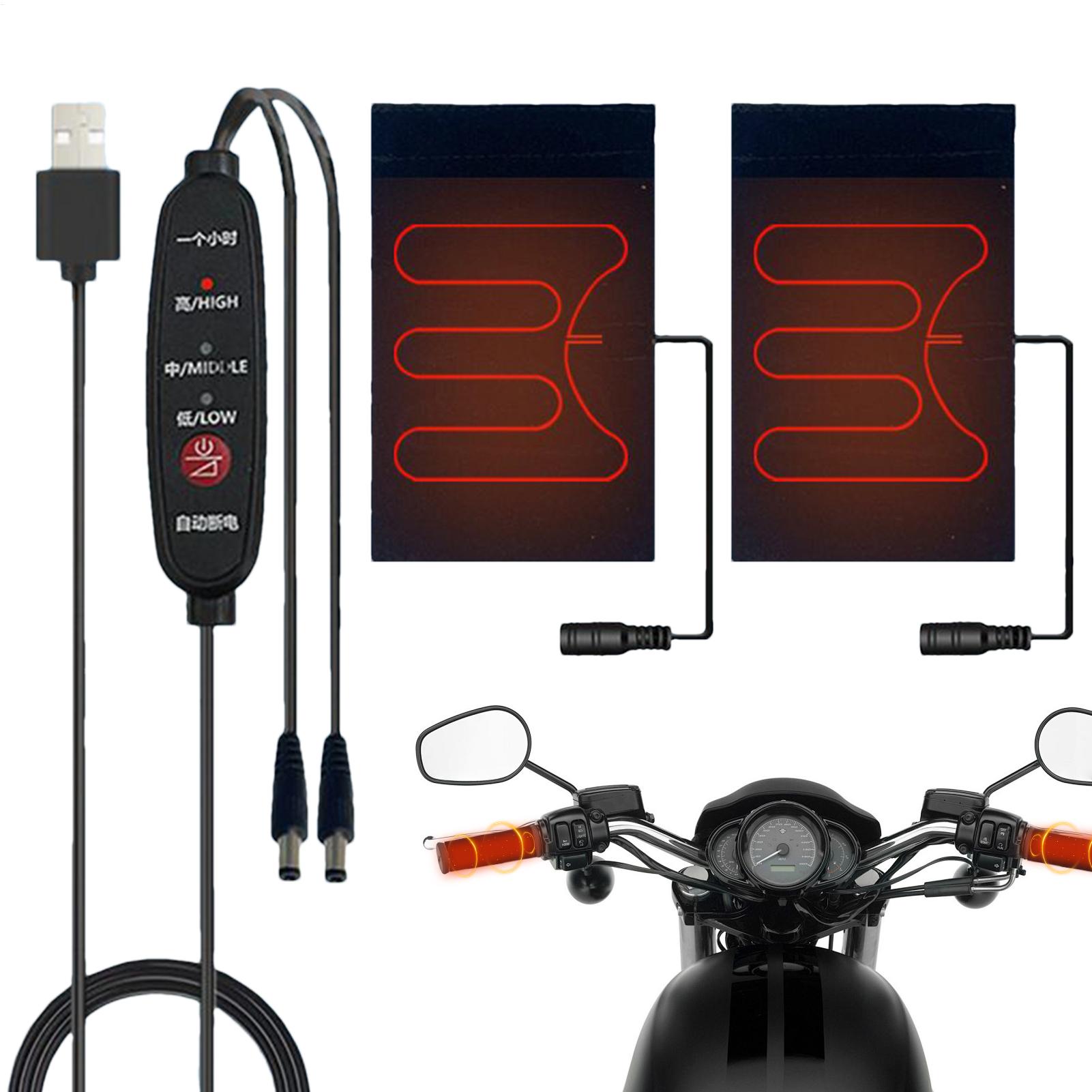 USB Electric Heated Handlebar  - Gear Set Motorcycle recension och pris