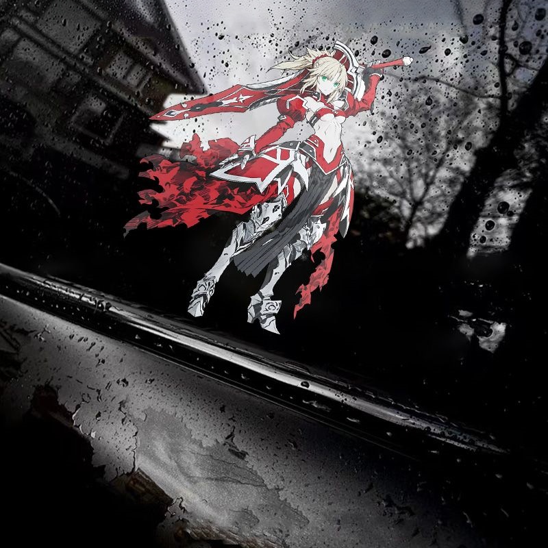 Fate Mordred Car Stickers Anim - Motorcycle Gear Outlet recension och pris