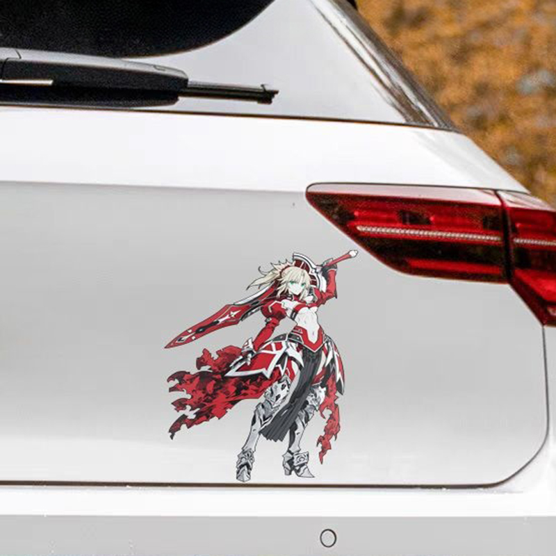 Fate Mordred Car Stickers Anim - Motorcycle Gear Outlet recension och pris