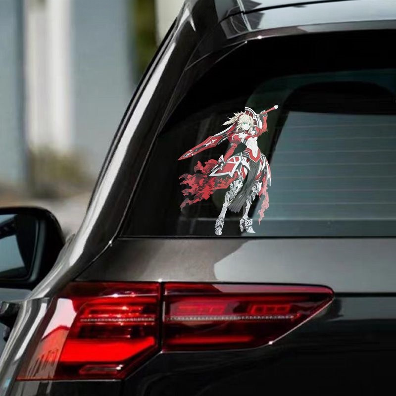 Fate Mordred Car Stickers Anim - Motorcycle Gear Outlet recension och pris