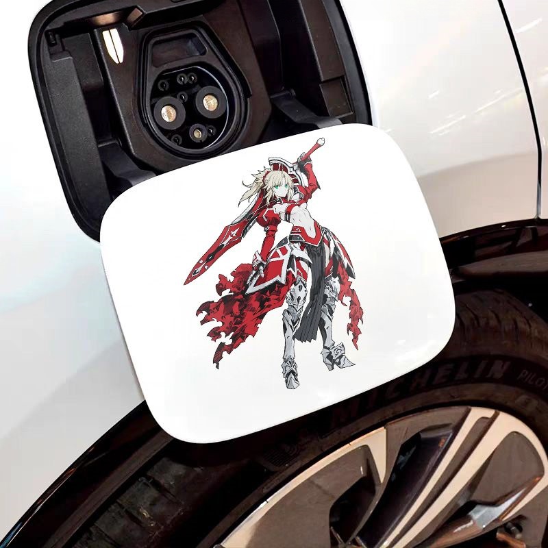Fate Mordred Car Stickers Anim - Motorcycle Gear Outlet recension och pris