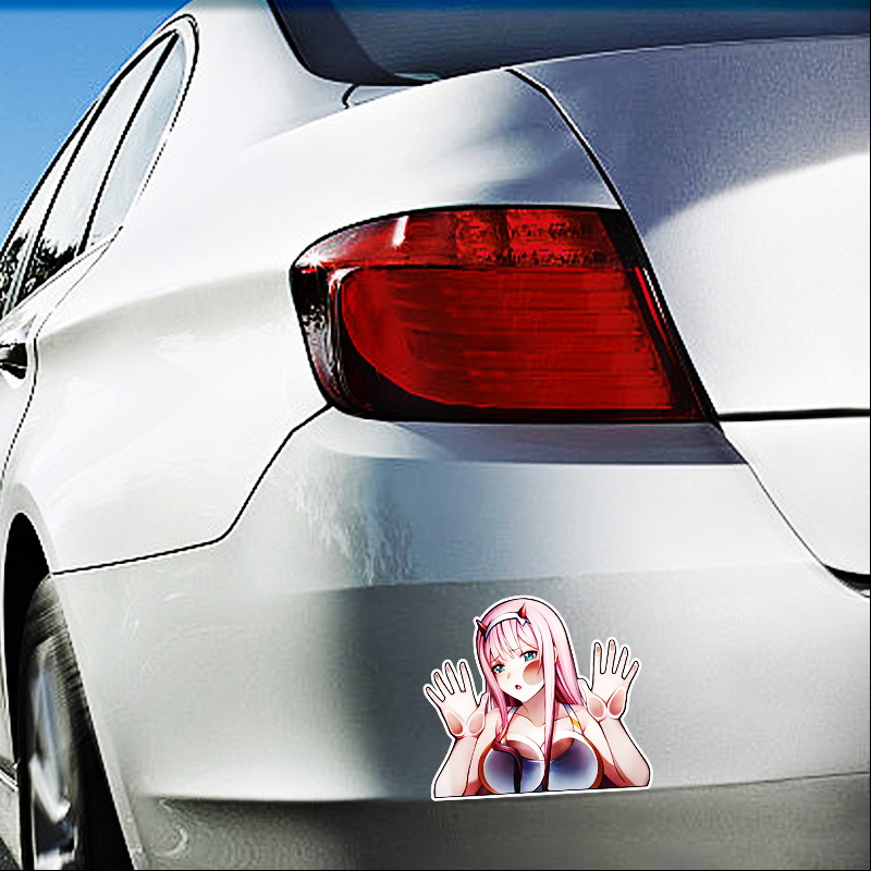 Zero Two Windows Car Stickers  - Motorcycle Gear Outlet recension och pris