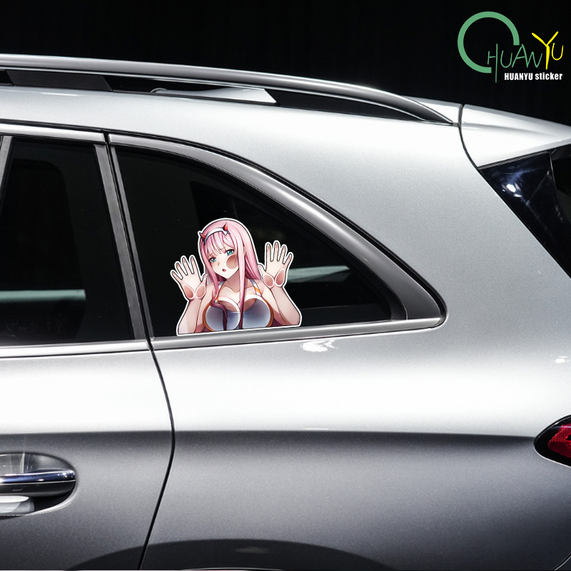 Zero Two Windows Car Stickers  - Motorcycle Gear Outlet recension och pris