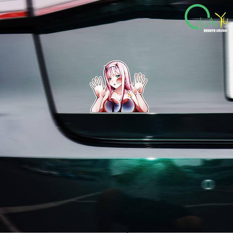 Zero Two Windows Car Stickers  - Motorcycle Gear Outlet recension och pris