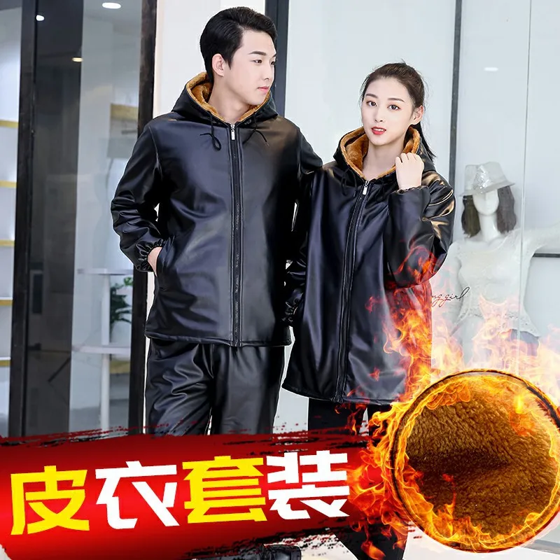 Good Men's Leather Jacket Flee - Motorcycle Gear Jacket And Pants recension och pris
