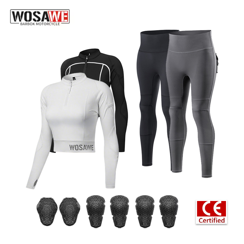 WOSAWE Women Motorcycle Riding - Motorcycle Gear Jacket And Pants recension och pris