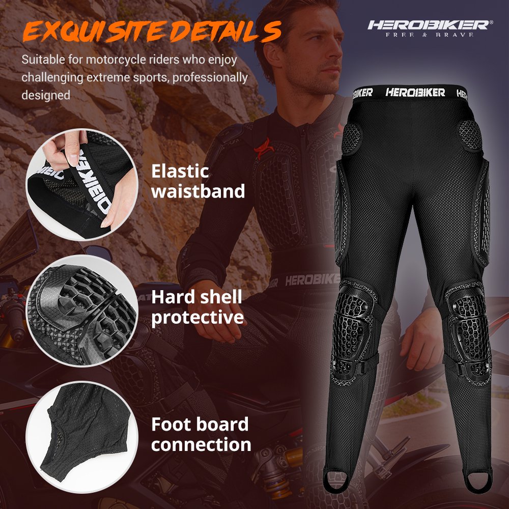 Motocross Armor Off-Road Anti- - Motorcycle Gear Jacket And Pants recension och pris