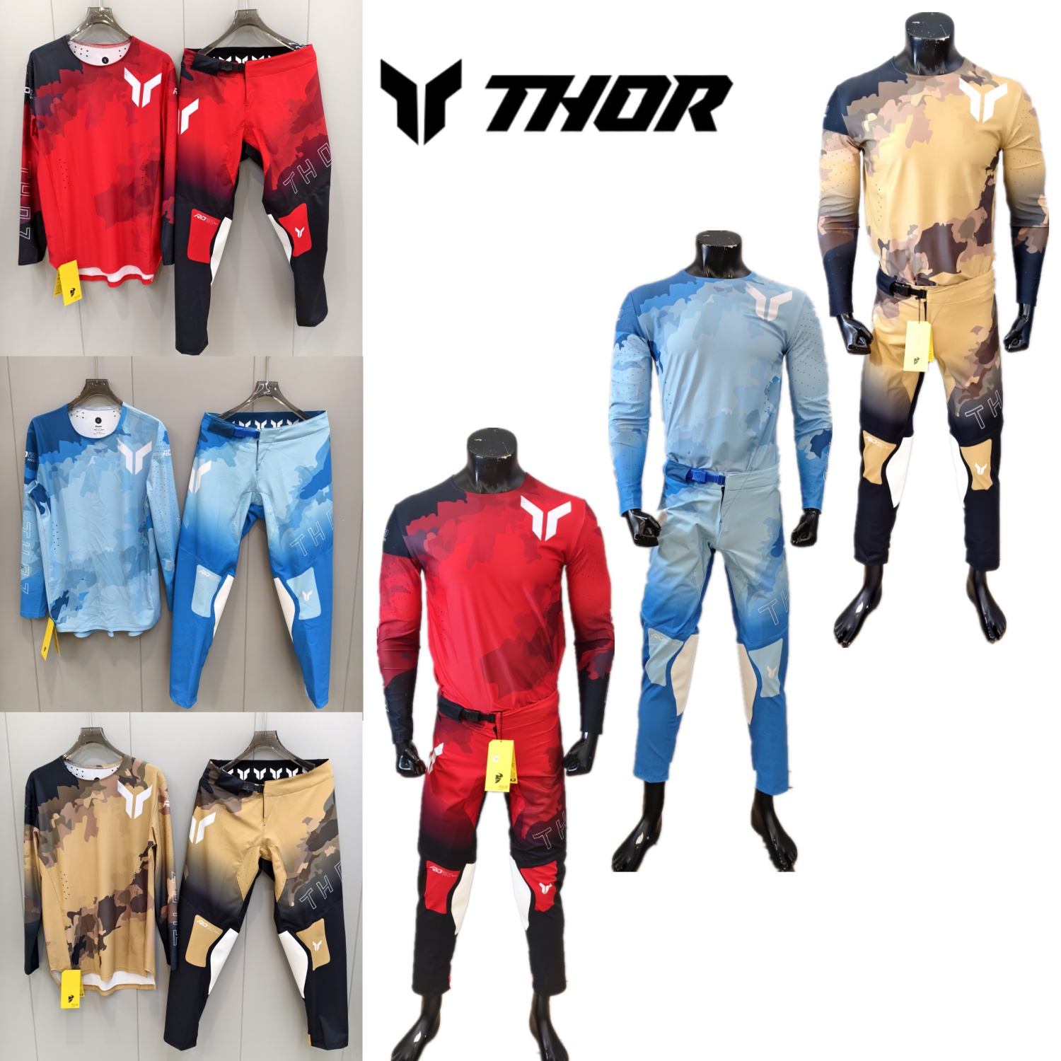 THOR Motocross Gear Set MX Off - Gear Set Motorcycle recension och pris